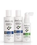 Cliniscalp 3-Step Kit For Natural Hair Advanced Stage - Cliniscalp система от выпадения и для роста волос интенсивная (для редеющих натуральных волос)
