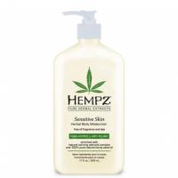 Hempz Sensitive Skin Herbal Moisturizer - Hempz молочко для тела увлажняющее для чувствительной кожи