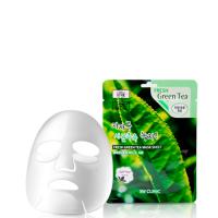 3W Clinic маска тканевая для лица с экстрактом зеленого чая 