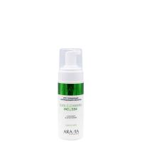 Aravia Professional Superflexy Gentle Skin Cool Cleansing Mousse - Aravia Professional мусс очищающий с охлаждающим эффектом с алоэ вера и аллантоином