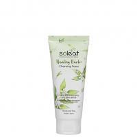 Soleaf Healing Herb Cleansing Foam - Soleaf пенка для лица очищающая с целебными травами