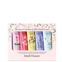 Mediflower The Secret Garden Of Five Hand Cream - Mediflower набор кремов для рук "Цветочный сад"